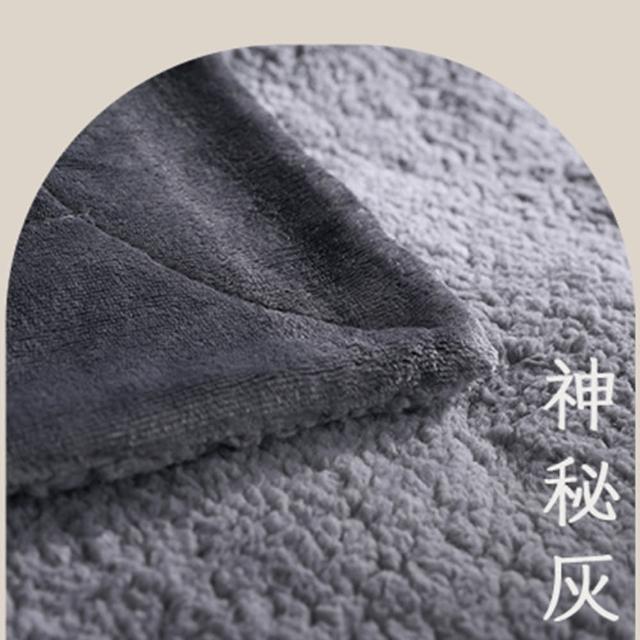【ISHUR 伊舒爾】買1送1 法蘭絨羊羔絨暖暖被毯禮盒(150x200cm/毛毯/毯子/四季毯/送禮首選/尾牙/春酒/禮品/