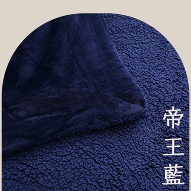 【ISHUR 伊舒爾】買1送1 法蘭絨羊羔絨暖暖被毯禮盒(150x200cm/毛毯/毯子/四季毯/送禮首選/尾牙/春酒/禮品/