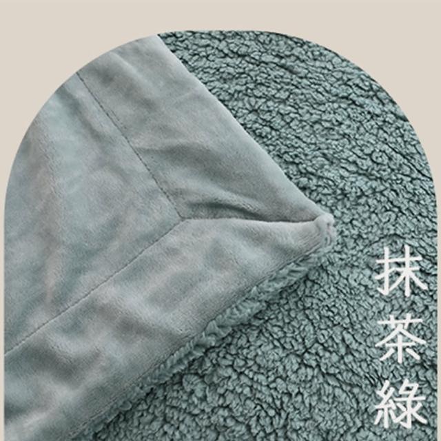 【ISHUR 伊舒爾】買1送1 法蘭絨羊羔絨暖暖被毯禮盒(150x200cm/毛毯/毯子/四季毯/送禮首選/尾牙/春酒/禮品/