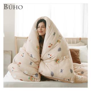【BUHO 布歐】韓系絲滑綿綿奶泡被2.5kg-雙人6x7尺/棉被/四季被(多款任選)