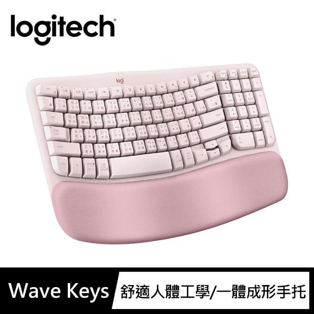 【Logitech 羅技】Wave Keys人體工學鍵盤