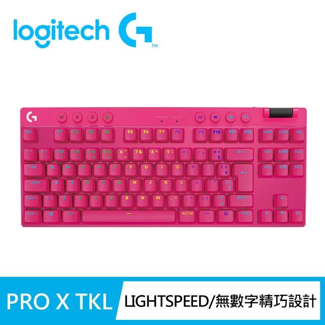 【Logitech G】Pro X LIGHTSPEED 無線機械式 TKL 遊戲鍵盤