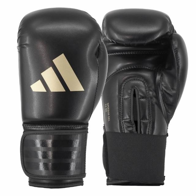 【adidas 愛迪達】SPEED 50 速度型耐擊打拳擊手套 一對(拳擊 泰拳 格鬥 搏擊 拳套 健身 有氧)