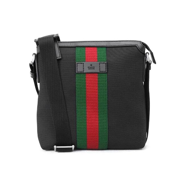 【GUCCI 古馳】經典LOGO緹花織帶斜背包/腰包/編織手拿包(款式任選)