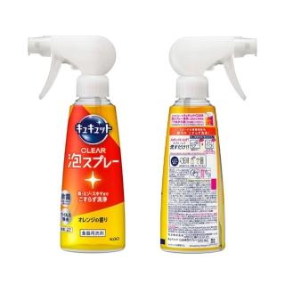 【Kao 花王】珂珂透Cucute 噴槍型泡泡洗碗精280mlX4瓶(四款任選/平行輸入)