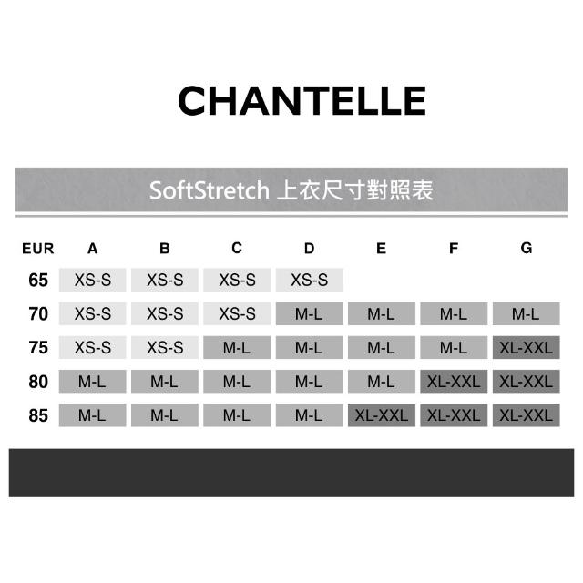 【Chantelle 仙黛爾】Soft Stretch.涼感無痕透氣蕾絲無鋼圈輕運動女內衣 黑色.11G10_011(超強彈力)