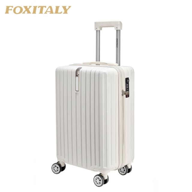 【TRAVEL FOX 旅狐】FOXITALY 20吋城市漫步拉鍊箱  TSA海關鎖 靜音飛機輪 旅行箱 行李箱 登機箱