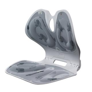 【AOAO】可折疊花瓣型防駝腰靠墊 護腰坐墊 骨盆枕 直背矯姿 椅墊