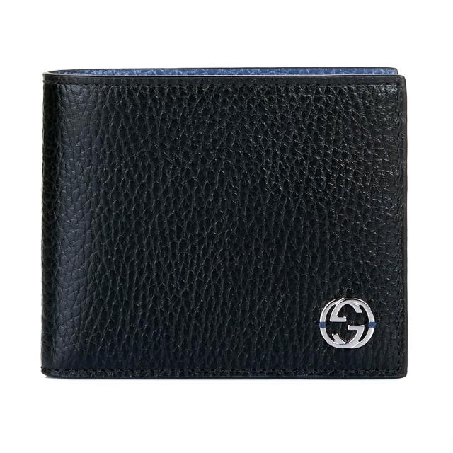 【GUCCI 古馳】經典LOGO零錢8卡對開短夾/皮夾 (款式任選)