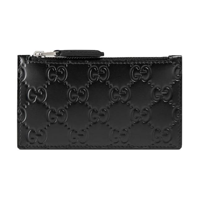 【GUCCI 古馳】經典LOGO零錢8卡對開短夾/皮夾 (款式任選)
