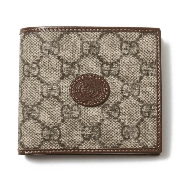 【GUCCI 古馳】經典LOGO零錢8卡對開短夾/皮夾 (款式任選)