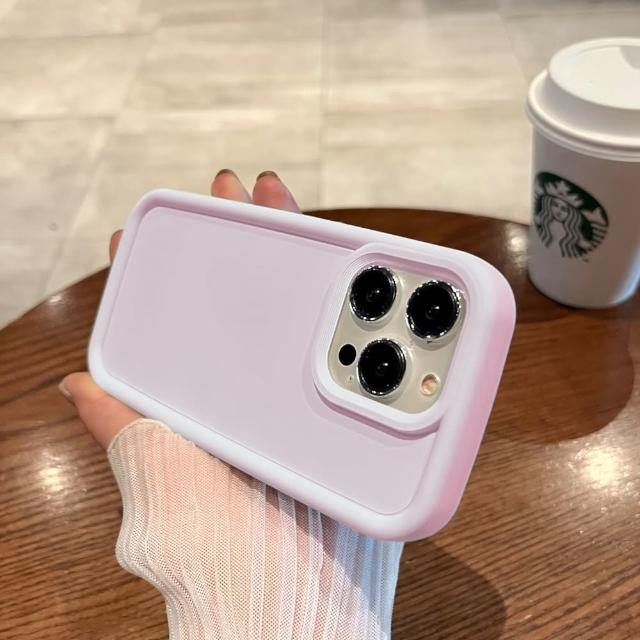 【小玉貼膜】泡泡殼加厚手機殼(適用iPhone12 11 Pro Max厚實感防摔殼軟殼前後加高)