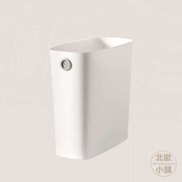 【WindHouse 北歐小舖】夾縫窄形垃圾桶(收納/窄型/垃圾筒/廚房垃圾桶/家用垃圾桶)
