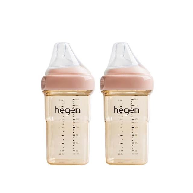 【hegen】總代理｜經典四支組(240ml雙瓶 x2)_粉/藍/紫/柔褐楓
