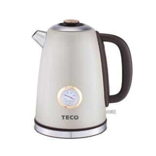 快煮壺 【TECO 東元】英國otter溫控復古水溫表電熱快煮壺/電水壺(XYFYK1703W)