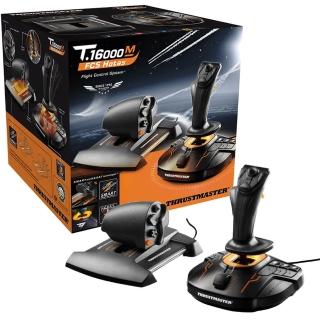 【Thrustmaster】圖馬斯特 T16000 FCS Hotas 飛行搖桿 油門節流閥 套裝(支援 PC)