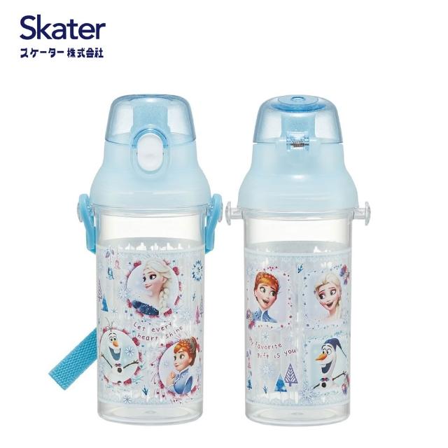 【Skater】兒童透明直飲水壺(可愛圖案 直飲水壺 480ml)