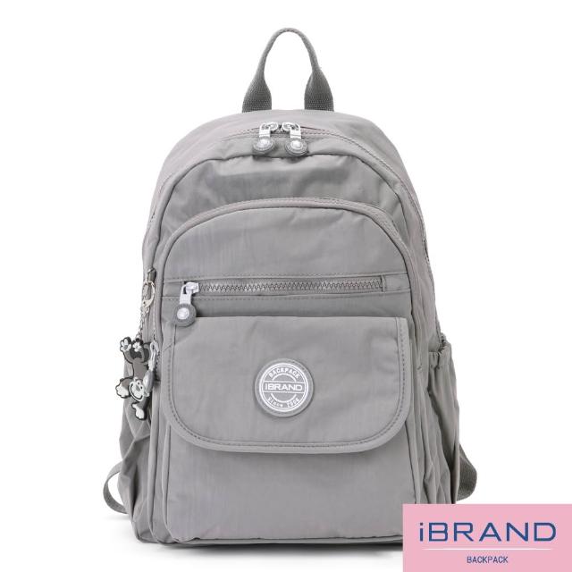 【iBrand】超人氣大容量防潑水後背包+下單送超值小物(防水包 限量 買一送一 任選)