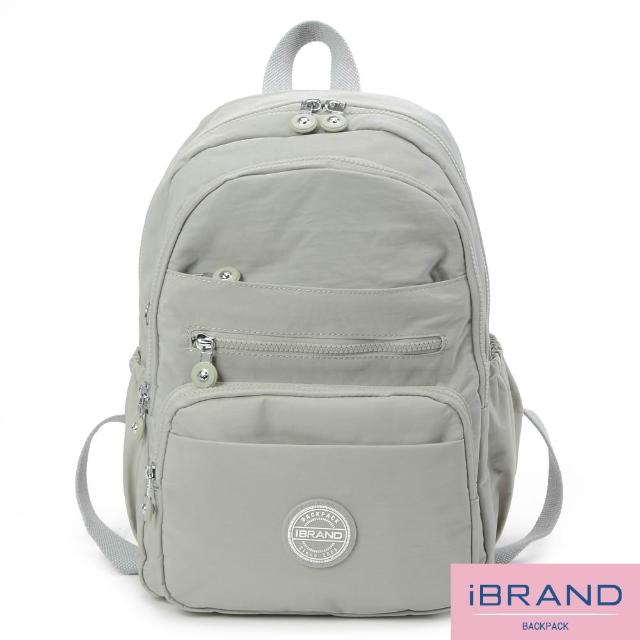 【iBrand】超人氣大容量防潑水後背包+下單送超值小物(防水包 限量 買一送一 任選)