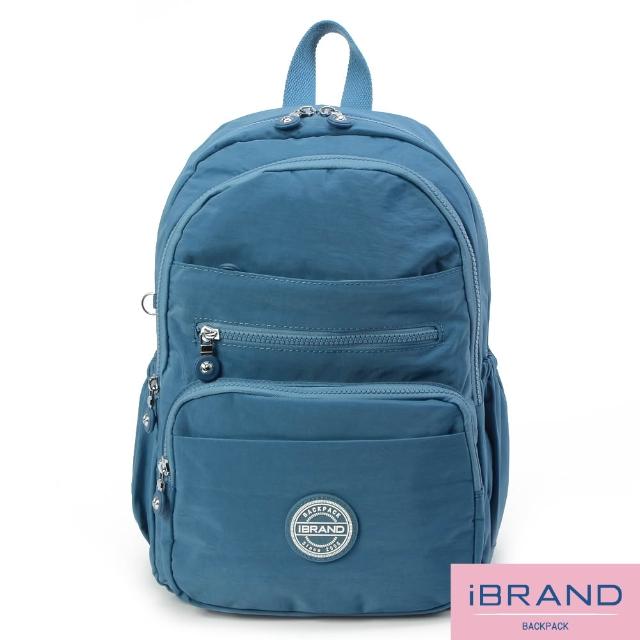 【iBrand】超人氣大容量防潑水後背包+下單送超值小物(防水包 限量 買一送一 任選)