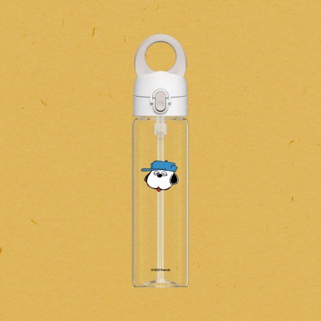 【RHINOSHIELD 犀牛盾】AquaStand磁吸水壺Tritan輕量瓶800ml(附吸管)MagSafe兼容支架運動水壺(Snoopy)