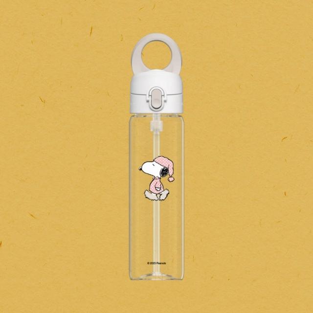 【RHINOSHIELD 犀牛盾】AquaStand磁吸水壺Tritan輕量瓶800ml(附吸管)MagSafe兼容支架運動水壺(Snoopy)