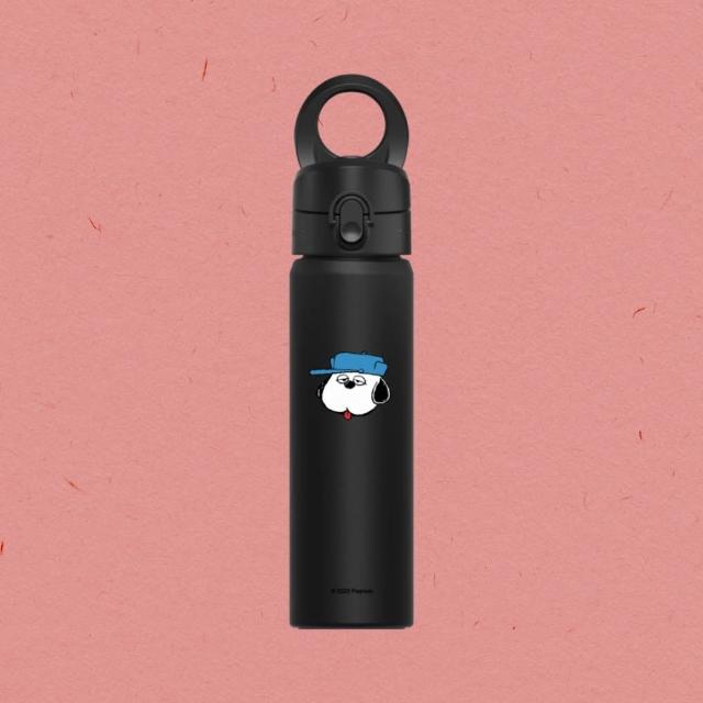【RHINOSHIELD 犀牛盾】AquaStand磁吸水壺 不鏽鋼保溫杯 700ml MagSafe兼容支架運動水壺(Snoopy 史努比)