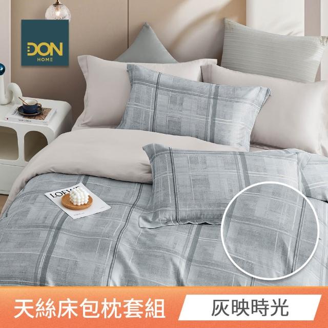 【DON】買1送1 台灣製天絲床包枕套組 雙人/加大-均一價(60支天絲)