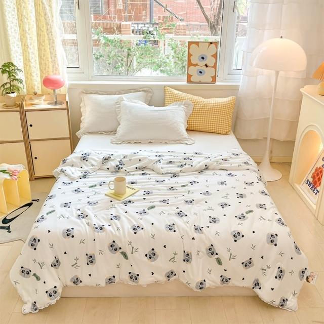 【寢聚 Sleep Club】韓系針織棉雲朵被 四季被 棉被 涼被 多色任選 雙人被 150x200cm 涼被/冷氣毯