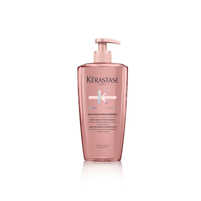 【KERASTASE 巴黎卡詩】500ml大容量髮浴/洗髮精(多款任選/控油/護色/去屑/豐盈/養髮)