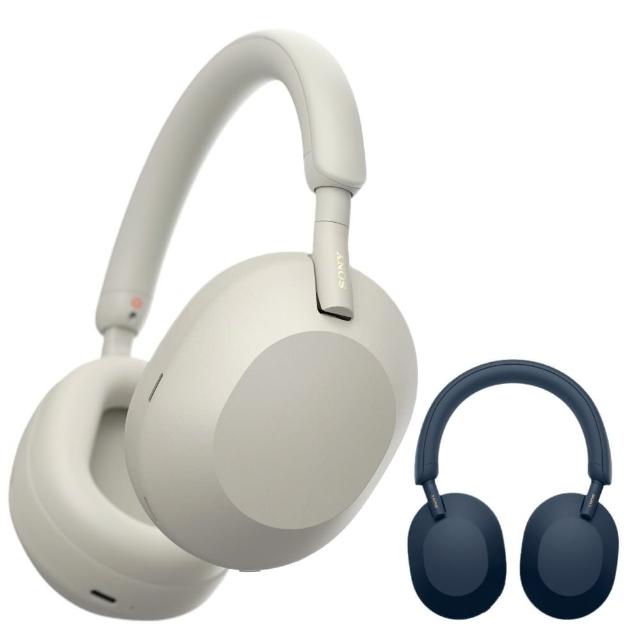 【SONY 索尼】藍芽降噪耳罩式耳機(WH-1000XM5)