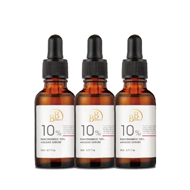 【BB Amino】科研6%積雪草/10%煙醯胺亮白精華30ml(超值3入組)