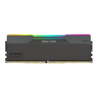 【KLEVV 科賦】CRAS V DDR5 6400MHz 16GBx2 桌上型記憶體 黑