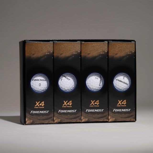 【Foremost】Pro-Tour X4 四層球 高爾夫球