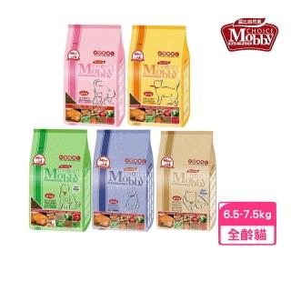 【Mobby 莫比】自然食-專業配方貓糧 6.5-7.5kg（幼母貓/成貓化毛/低卡/挑嘴/高齡貓）(貓飼料、貓主食)
