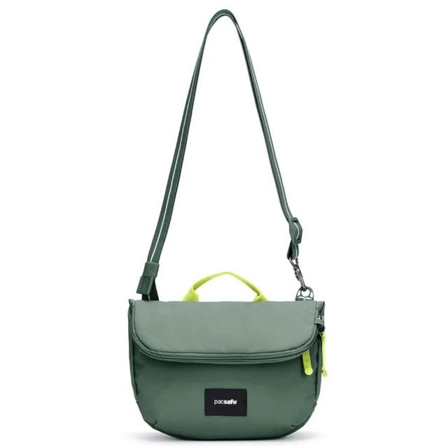 【Pacsafe】GO Saddle Crossbody 隨行防盜可擴充斜背包 4.5L(女包 旅遊安全 包款首選)