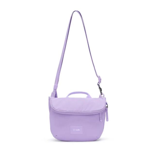 【Pacsafe】GO Saddle Crossbody 隨行防盜可擴充斜背包 4.5L(女包 旅遊安全 包款首選)