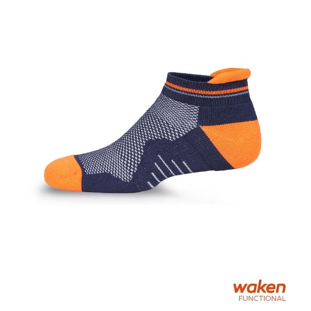 【Waken】純棉透氣網眼足弓機能襪(運動襪/襪子/足弓襪/機能襪/踝襪/手工級對目/船型襪)