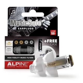 【ALPINE】MUSICSAFE 頂級全頻率音樂耳塞(音樂耳塞 降噪耳塞 樂器 樂團表演 專用)