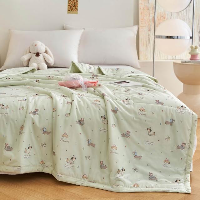 【ALAI 寢飾工場】買1送1 涼夏韓版抗菌冰絲涼被 多款任選 150×200cm(可水洗/四季被/冰冰被/涼感絲/隨身被)