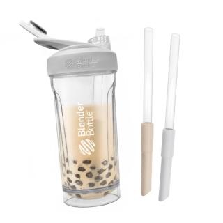 【Blender Bottle】Finders珍珠彈性吸管｜伸縮調整/自動彈開(專用珍珠彈性吸管/Tritan/環保矽膠)