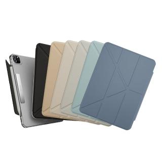 【MAGEASY】iPad Pro / Air 11吋 FACET 全方位支架透明背蓋保護套(支援最新2025 iPad Pro 11吋 (M5))