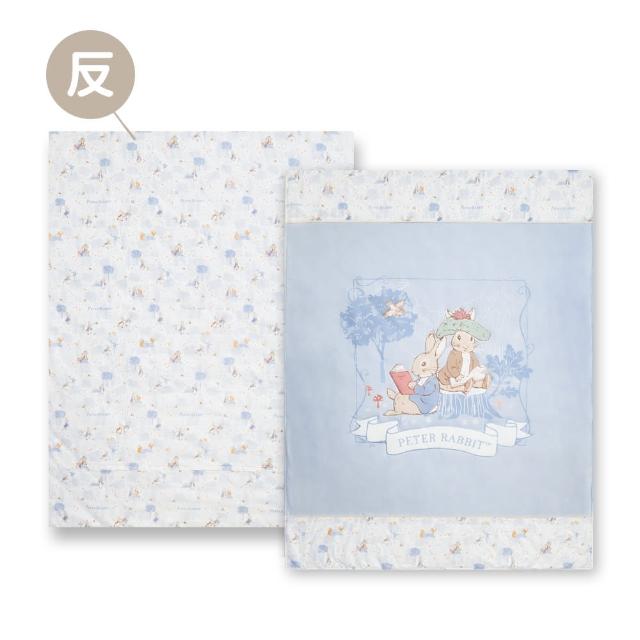 【奇哥】悅讀比得兔冬夏兩用被 105x135cm(四季被 棉被 被子 寶寶被 嬰兒被)