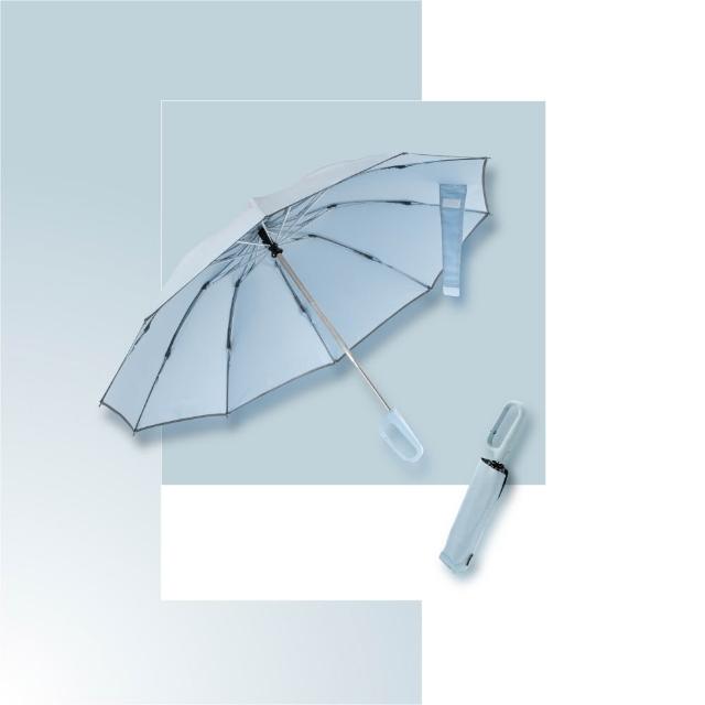 【MUNICHI 沐尼黑】2入組-反向環扣自動摺摺傘 雨傘 自動傘 摺疊傘 輕量傘 梅雨 晴雨兩用 防潑水 MR.MYRAIN