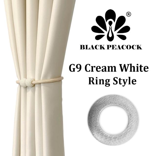 【BLACK PEACOCK 黑孔雀】純色遮光窗簾單片寬100*高130CM-1片入(打孔款 半腰窗簾 門簾 風水簾 多色可選)