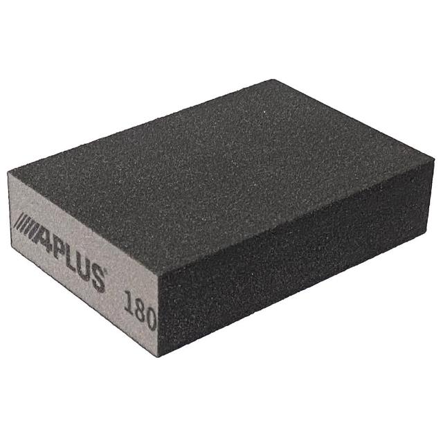 【APLUS】30入 60#80#100#120#180#220# 乾溼兩用海綿紗塊 砂紙(AE-GSO-CAGC-30)