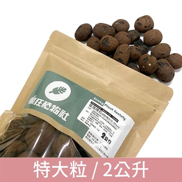 【天然介質】大包發泡煉石 特大粒 6號15-35mm(陶粒 水耕 礫耕 鋪面石 砵底石 瘋狂植物社)