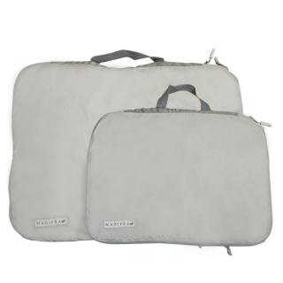 【MAGIPEA】美極品 神奇衣物縮小收納袋L+XL號(旅行壓縮行李必備 超值2入組)