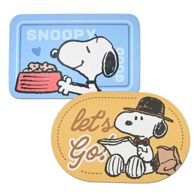 【SNOOPY 史努比】買一送一 超吸水薄型止滑吸水地墊 腳踏墊 多款選(正版授權 科技吸水布  可機洗 玄關墊)