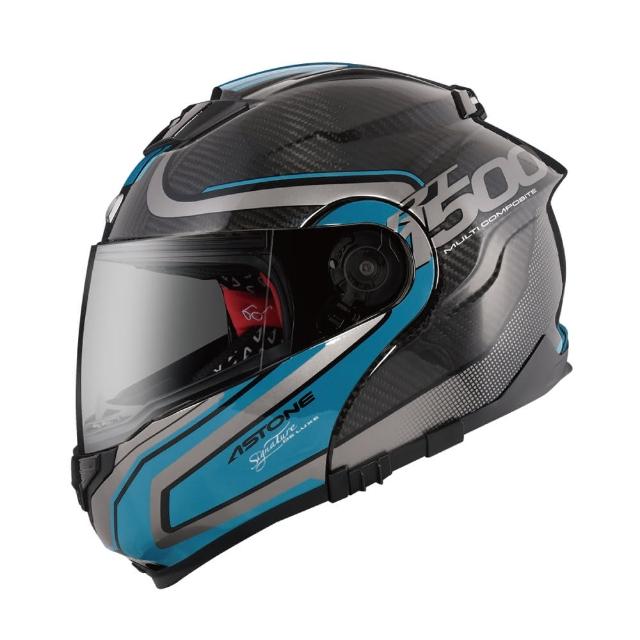 【ASTONE】官方直營-RT1500可掀式安全帽(六角碳纖)